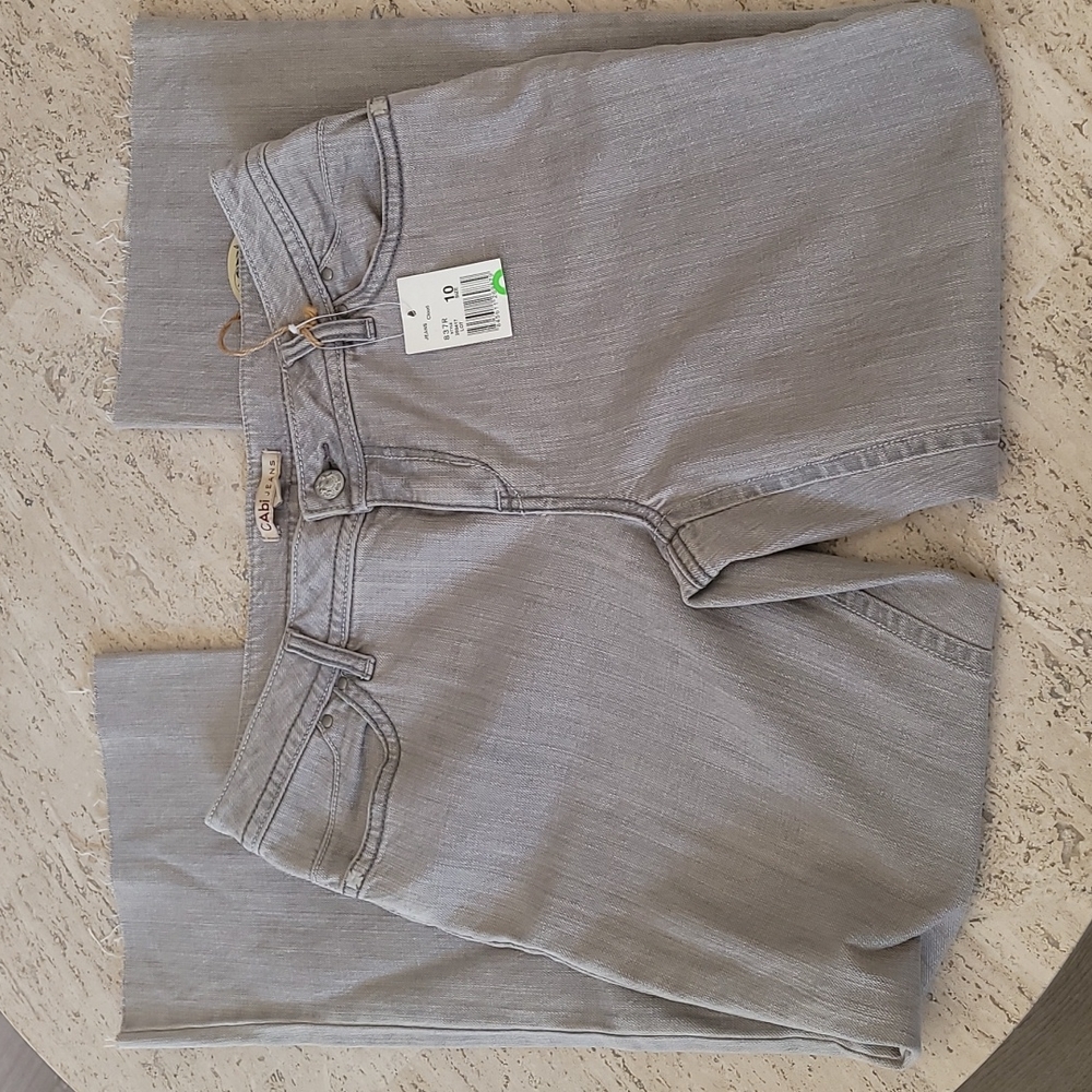 Cabi 837 cloud contemporary jean size 10